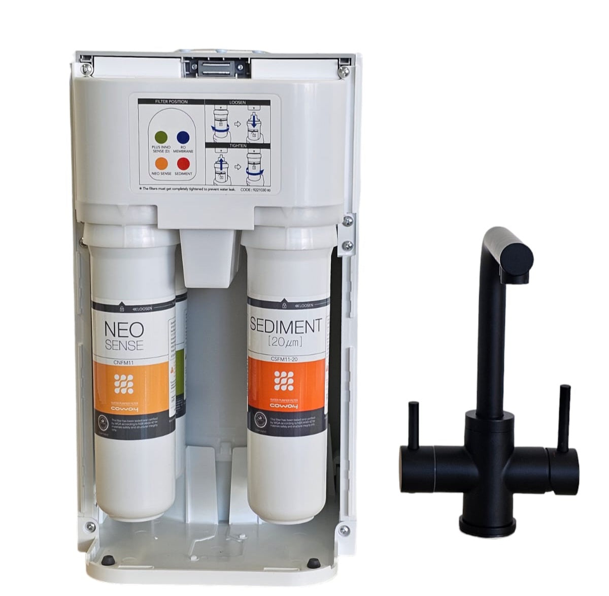 Coway P-160L Circle  inklusive 3-WEGE WASSERHAHN