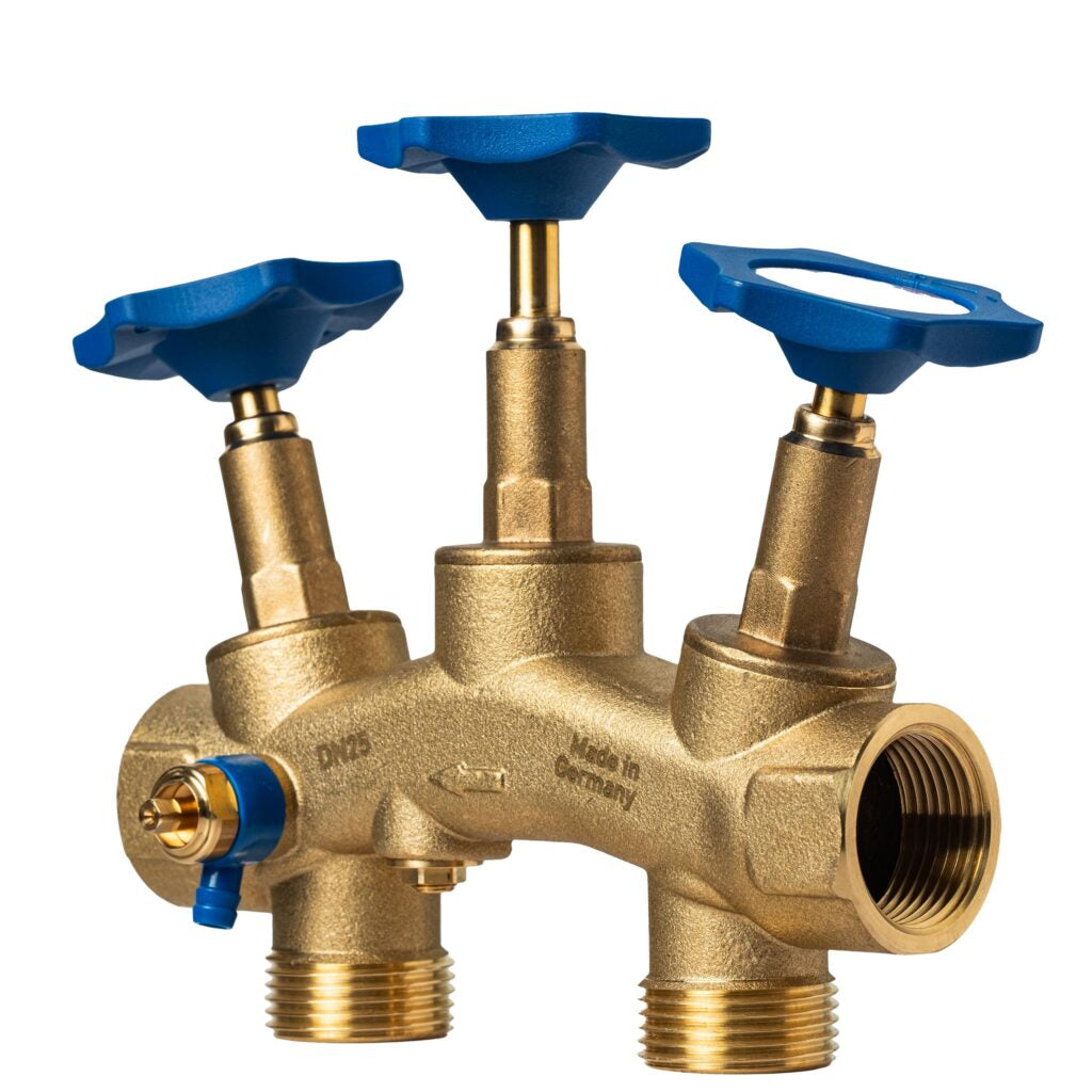 MONTAGEBLOCK 1″IG X 1″ AG MIT VERSCHNEIDUNG