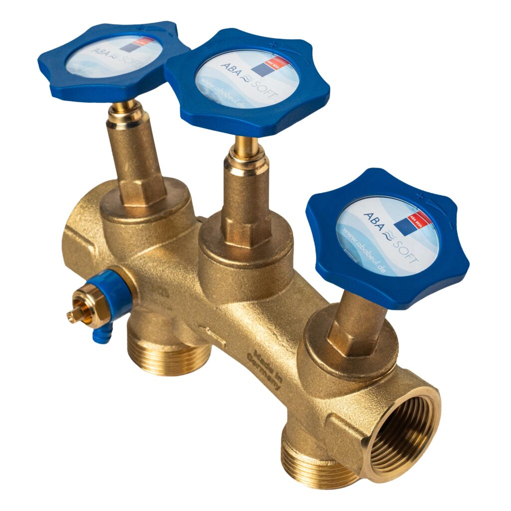 MONTAGEBLOCK 1″IG X 1″ AG MIT VERSCHNEIDUNG