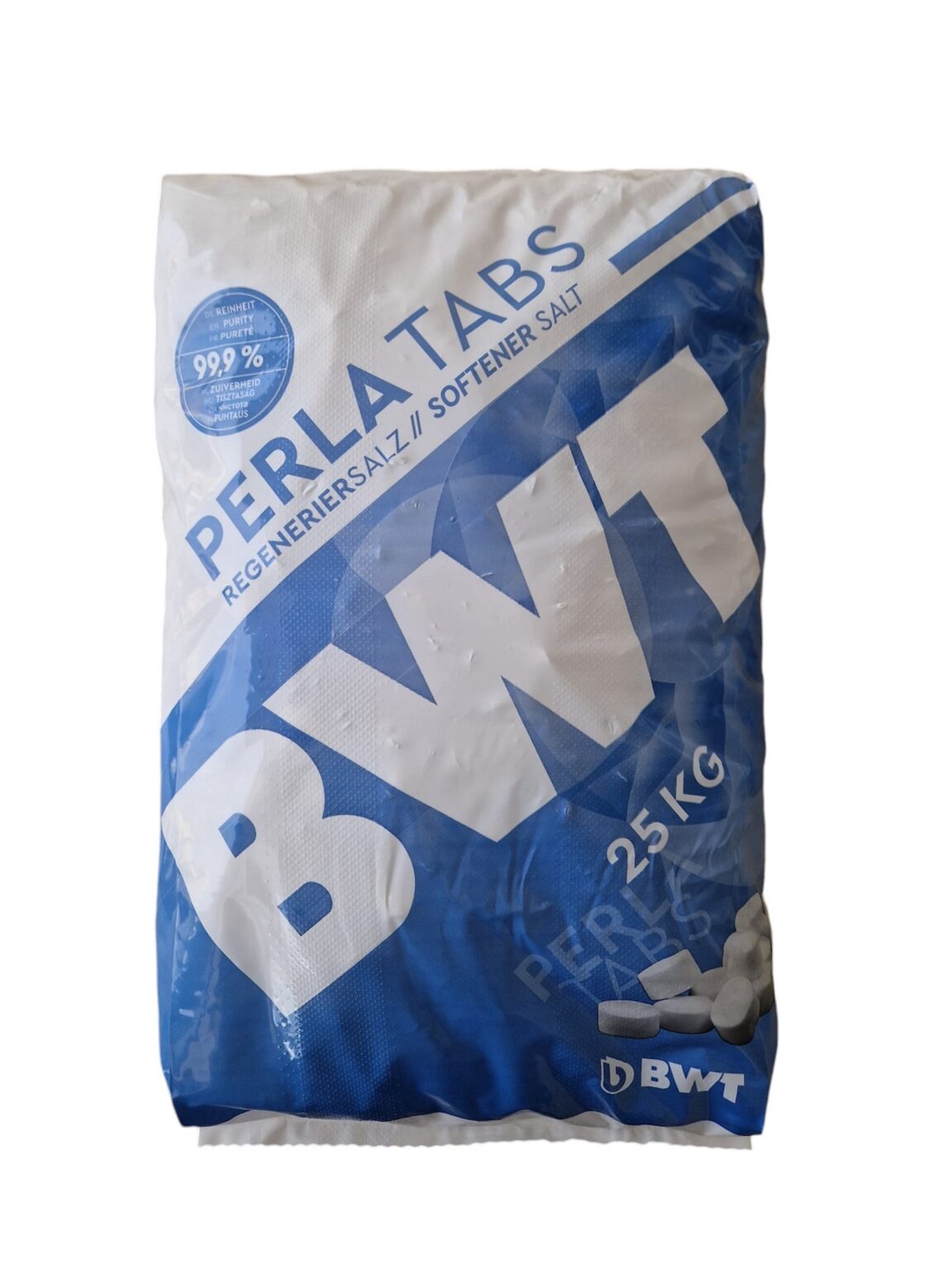 BWT Salztabletten PERLA TABS | 25kg Premium Regeneriersalz | 99,9% Reinheitsgrad