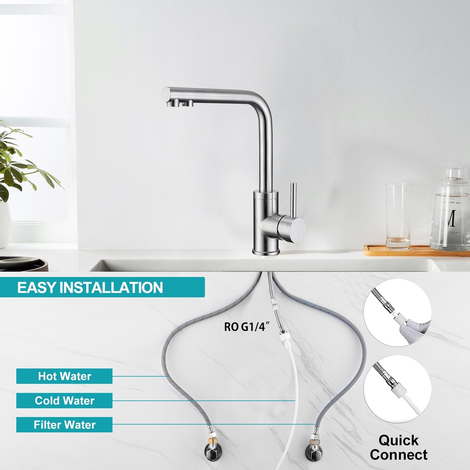 Coway P-160L Circle inklusive 3-WEGE WASSERHAHN
