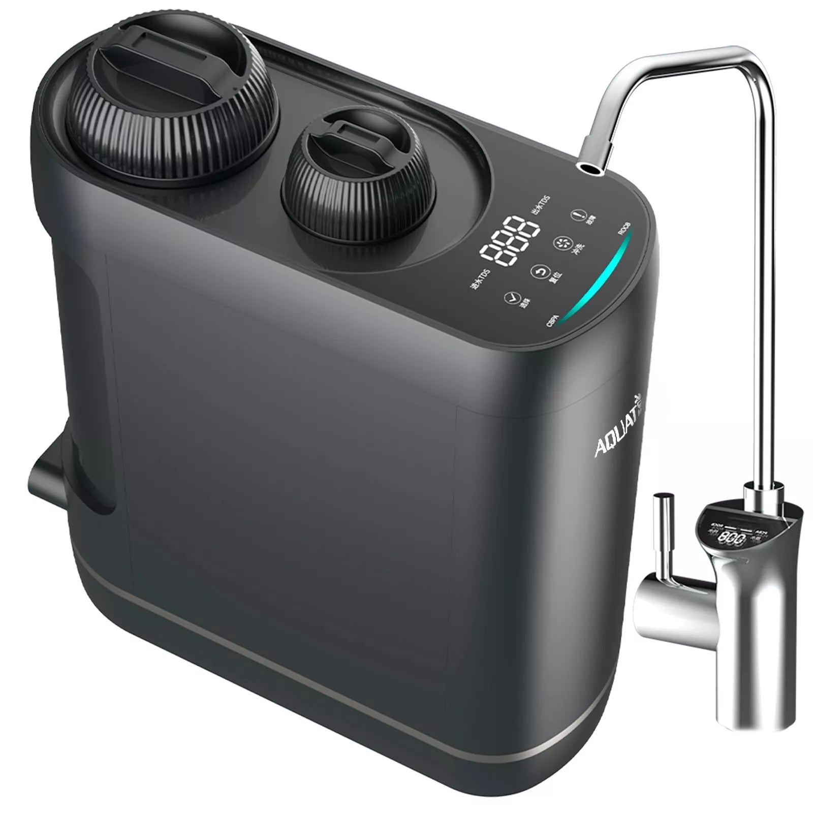 Umkehrosmoseanlage 1,6L pro Min. Wasserfilter 4000 L Kapazität | TDS-Detektion